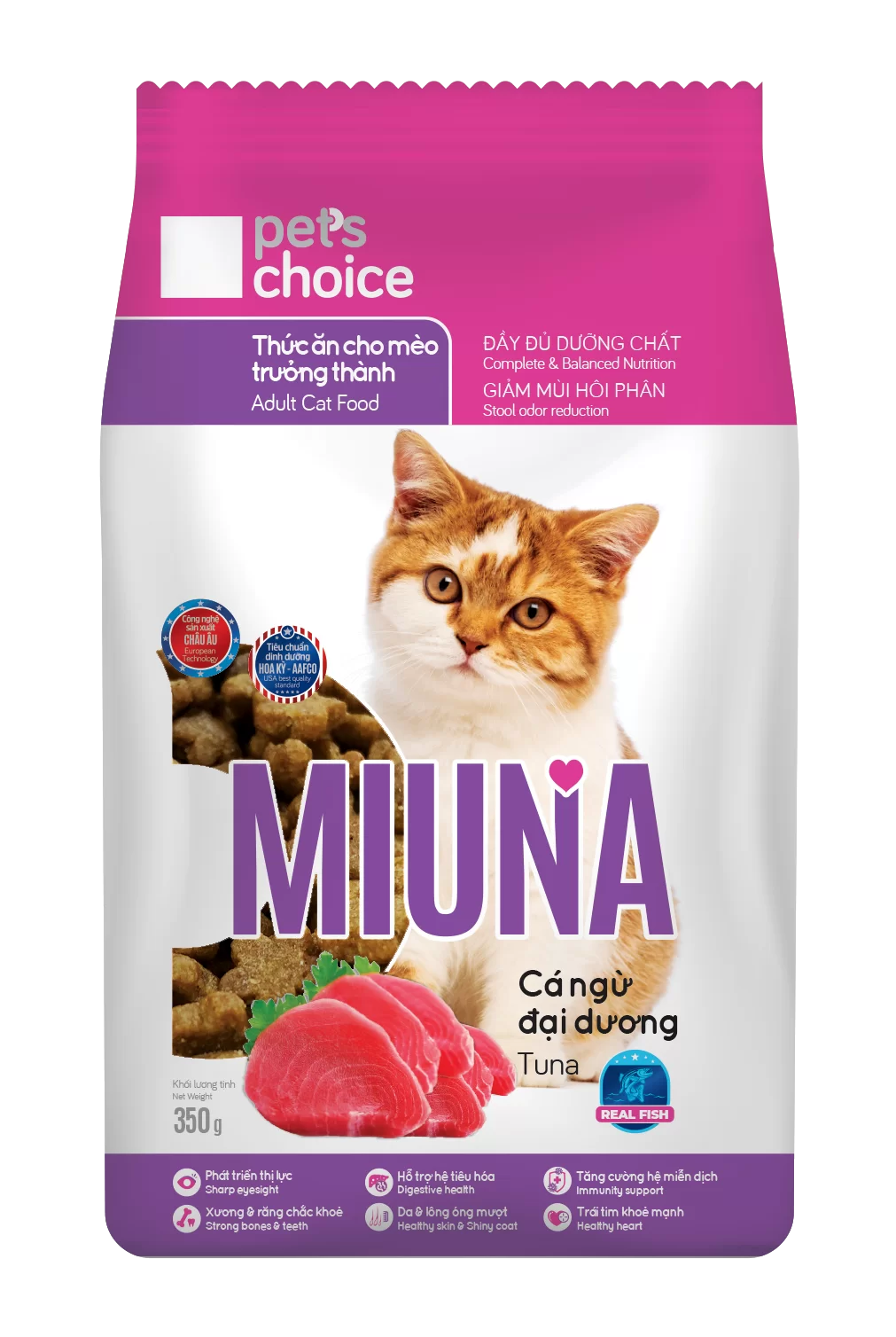 Thức ăn cho Mèo trưởng thành MIUNA – 350g