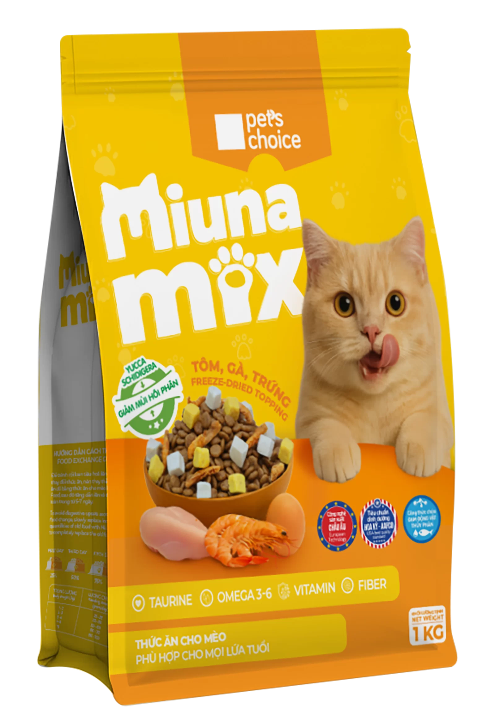 Thức ăn cho Mèo MIUNA MIX – 1kg